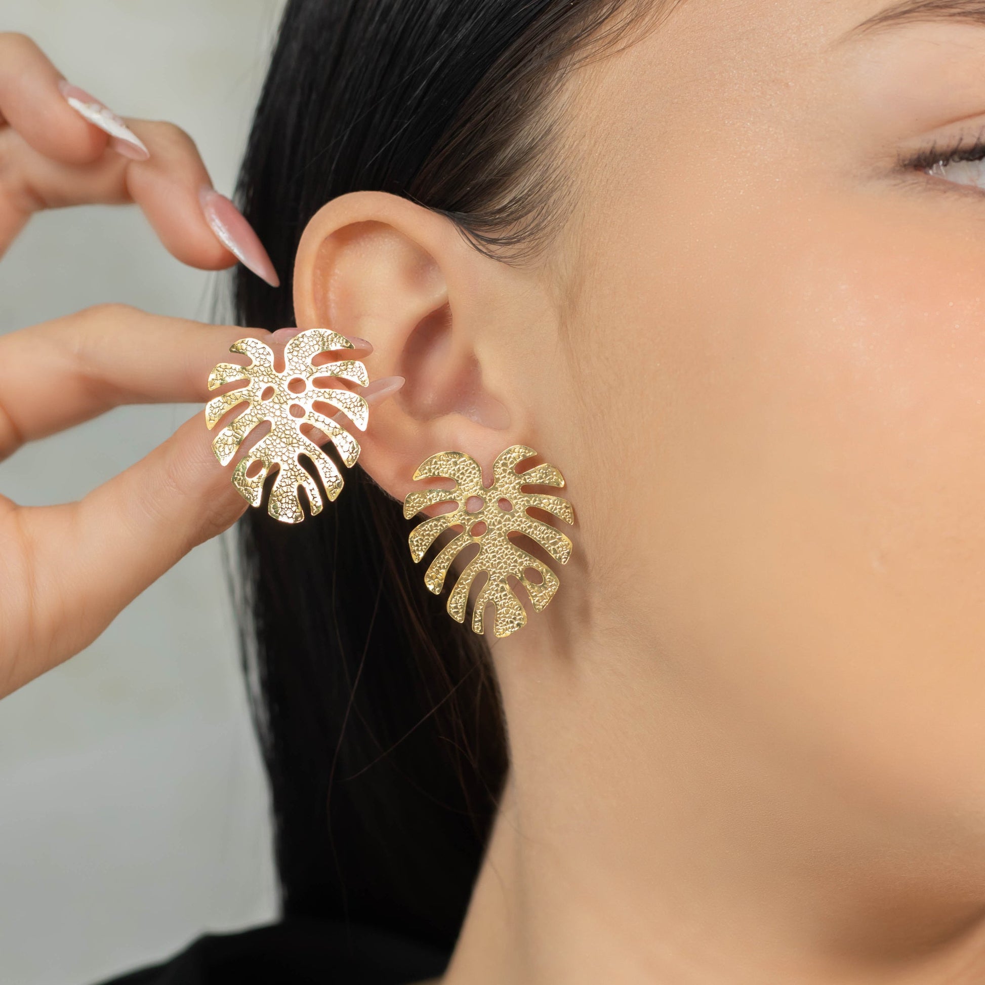 Arete bronce espiga Amulí