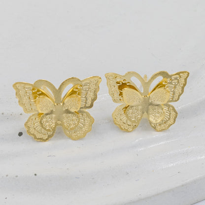 topo bronce mariposa doble 2cmAmulí