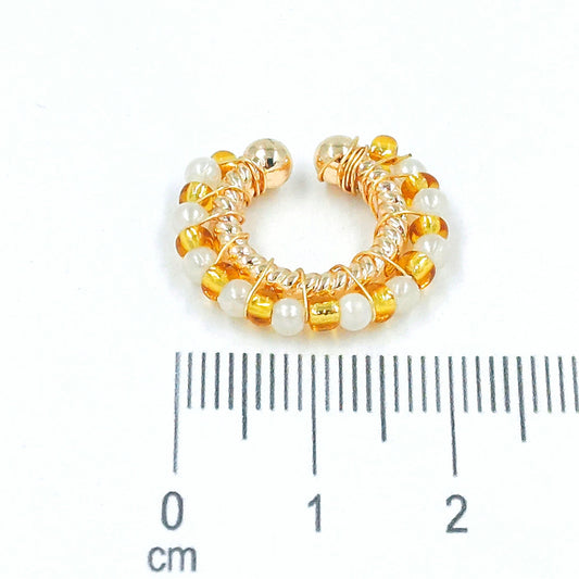 Earcuff perlas