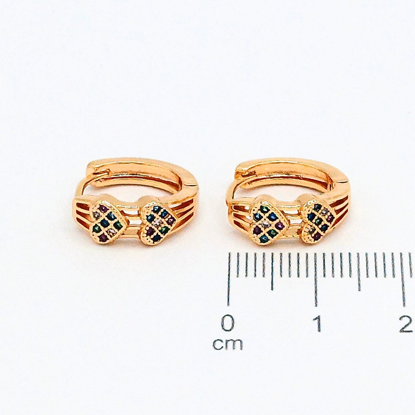 Candonga pqa corazon microzircones (1,4cm)