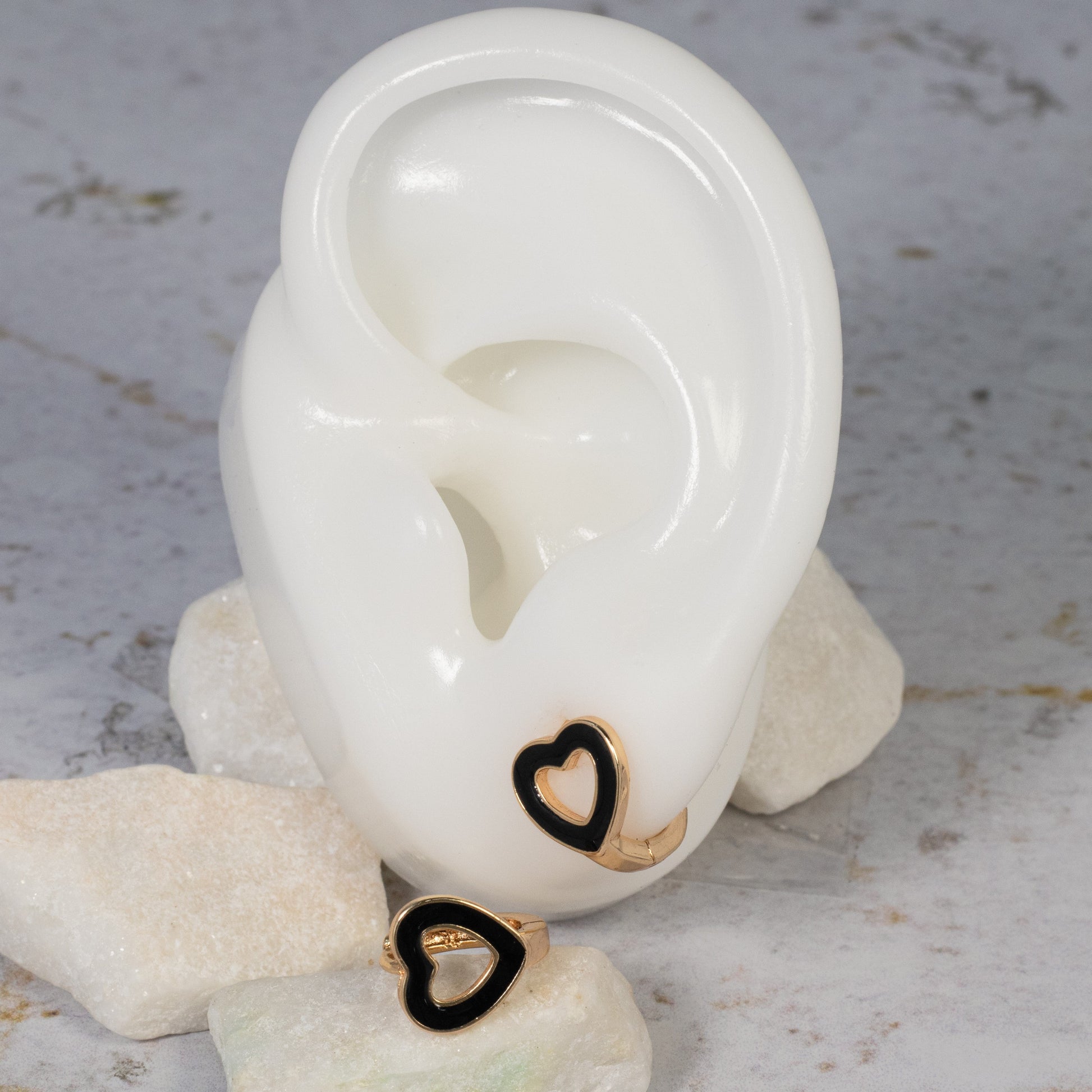 Candonga pequeña silueta corazon (1,2cm)