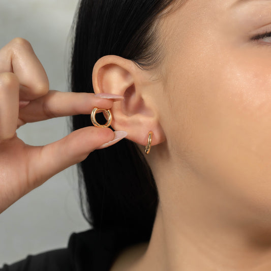 Candonga pequeña lisa 1,4cm