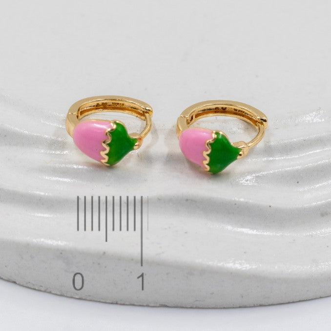 Candonga pequeña fresa (1,2cm)Amulí