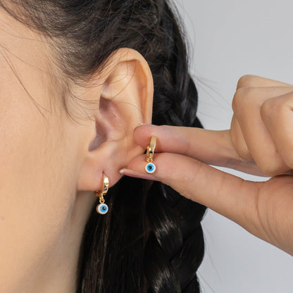 Candonga pequeña dije ojo turco 