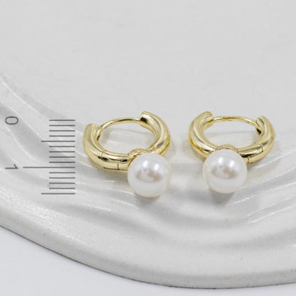 Candonga pequeña maxi perla (1,4cm)Amulí