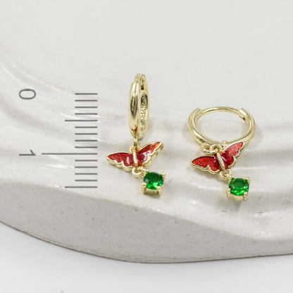 Candonga pequeña dije mariposa (1,5cm)Amulí