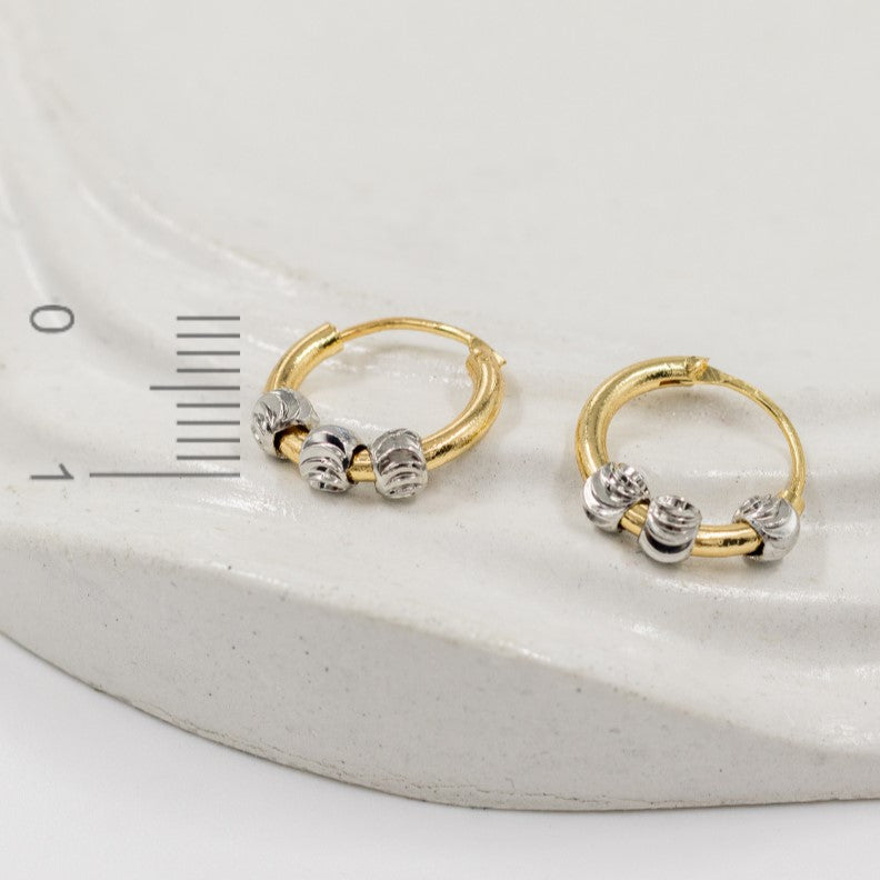 Candonga pequeña dije balines (1cm)