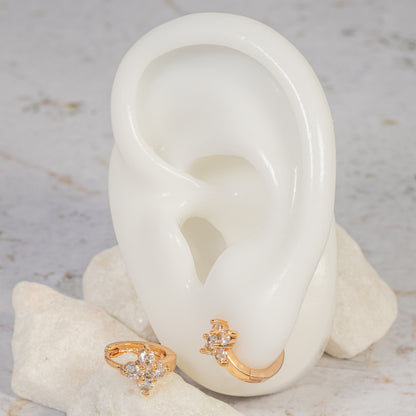 Cdga pequeña flor zircones