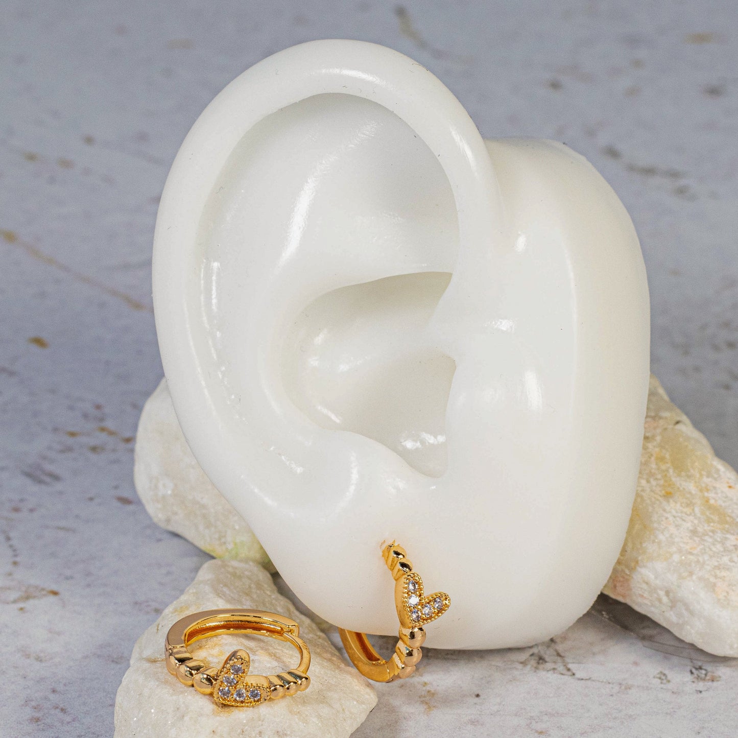 Cdga pequeña corazon diamante