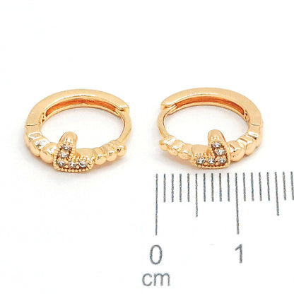 Cdga pequeña corazon diamante