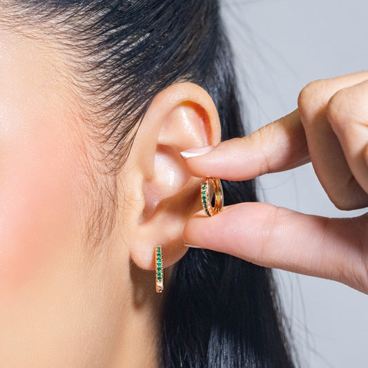 Cdga pequeña microzircones esmeralda  Amulí