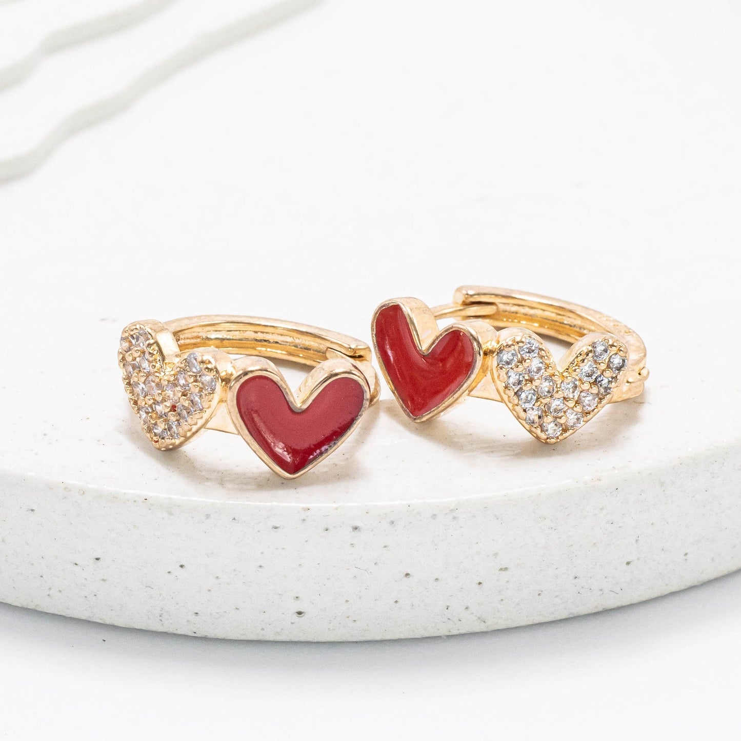 Cdga pequeña corazon doble