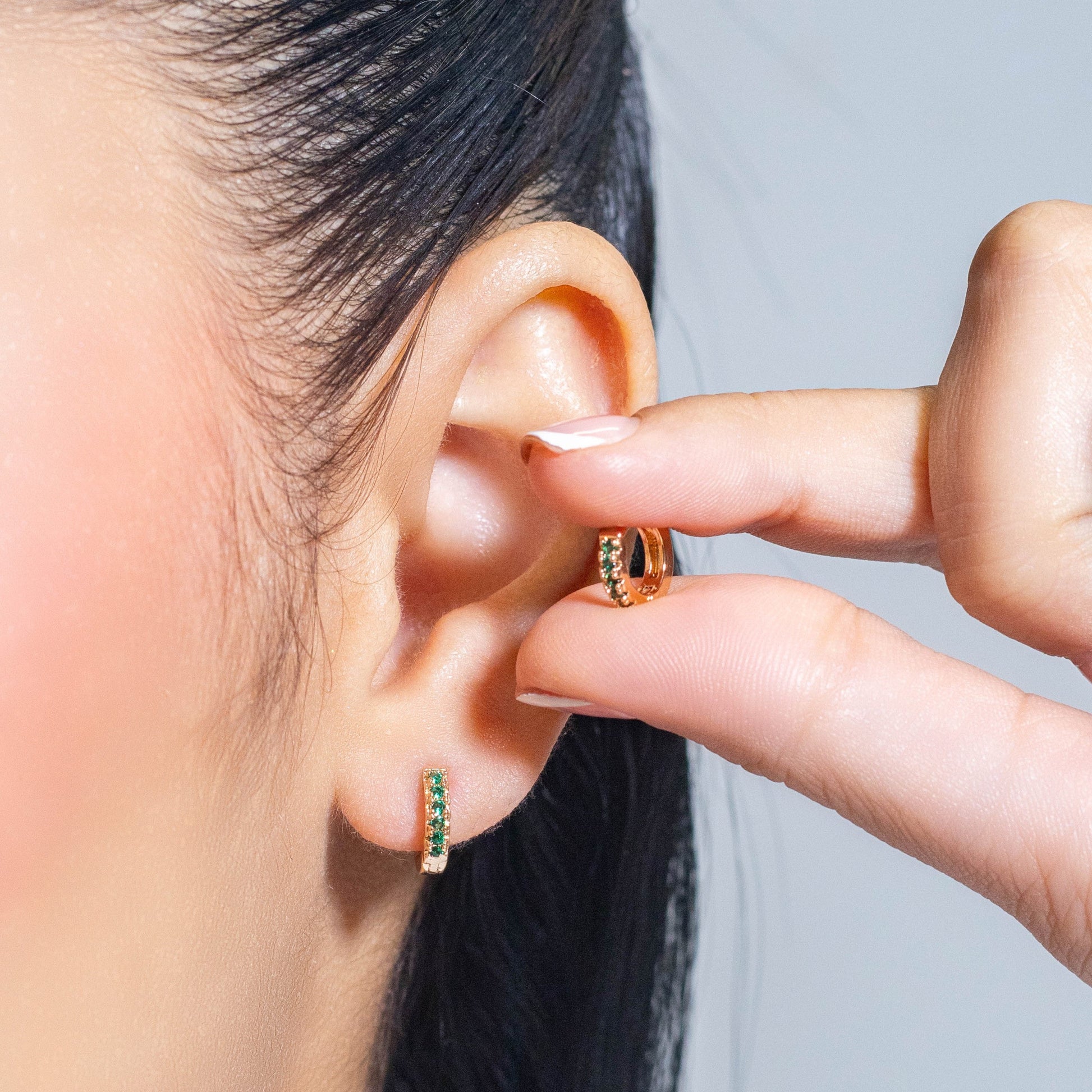 Cdga pequeña microzircones esmeralda  Amulí