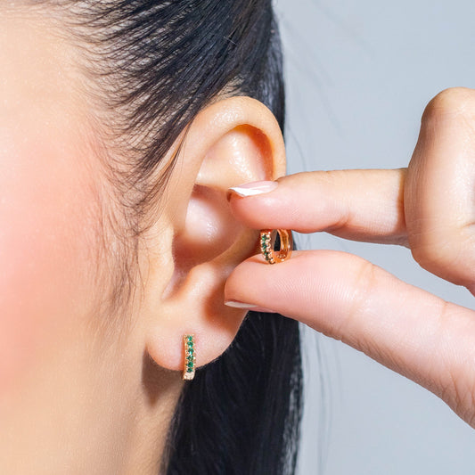 Cdga pequeña microzircones esmeralda  Amulí