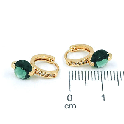 Cdga pequeña zircón esmeralda