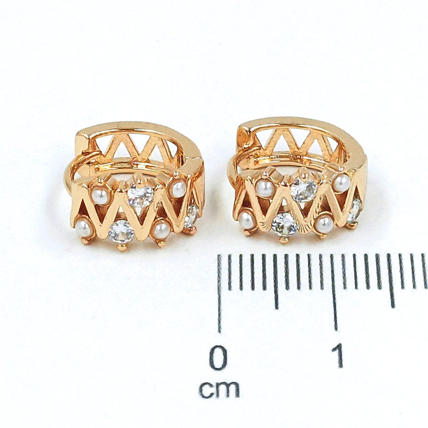 Cdga pequeña zircón perla