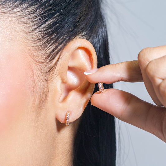 Cdga pequeña microzircones Pink  Amulí