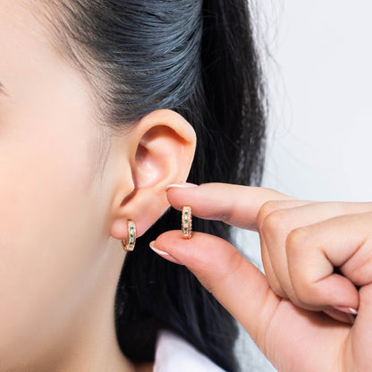 Cdga pequeña zircón esmeralda 