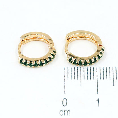 Cdga pequeña microzircones esmeralda