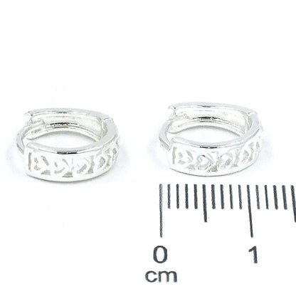 Cdga pequeña corazones perforados P