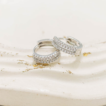 Candonga pequeña doble microzircón