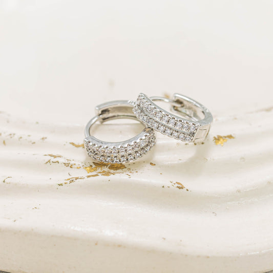 Candonga pequeña doble microzircón