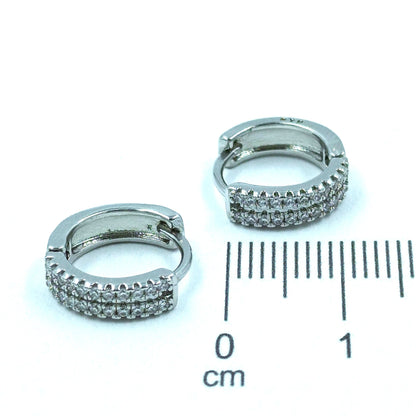 Candonga pequeña doble microzircón