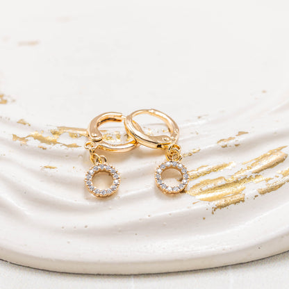 Candonga pequeña dije círculo