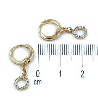 Candonga pequeña dije círculo