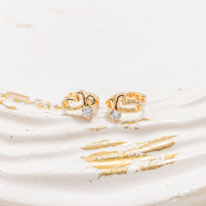 Candonga pequeña cilueta corazón