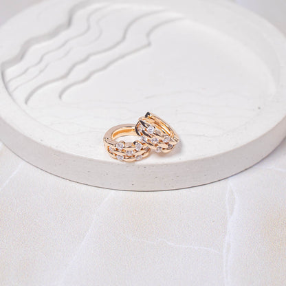 Candonga pequeña mini zircones