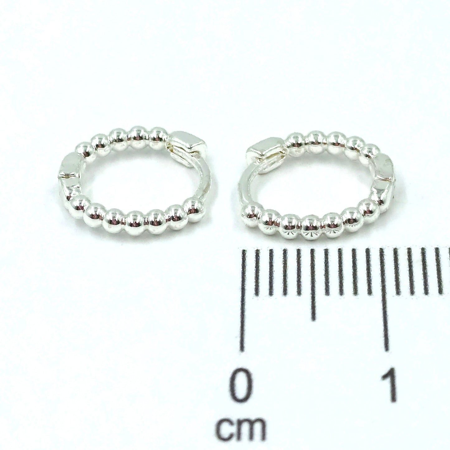 Candonga pequeña balines plata