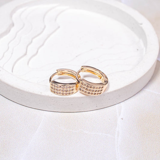 Candonga pequeña 3 líneas microzircon