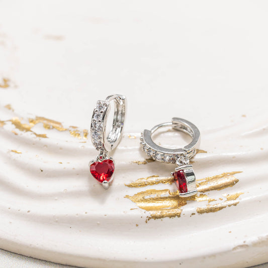 Candonga pequeña corazón rojo P