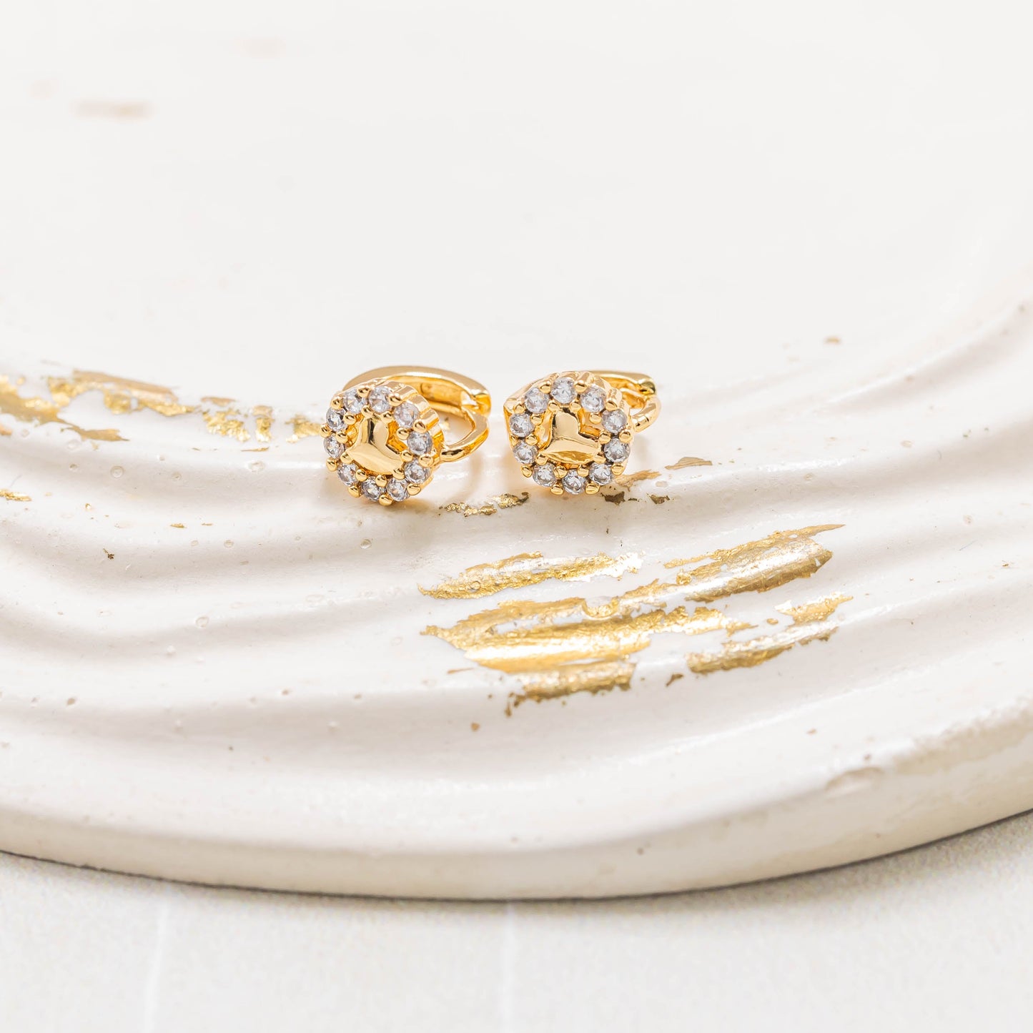 Candonga pequeña mini corazón