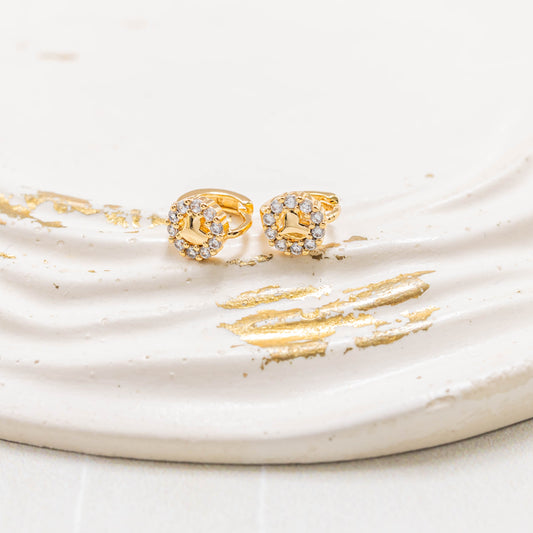 Candonga pequeña mini corazón