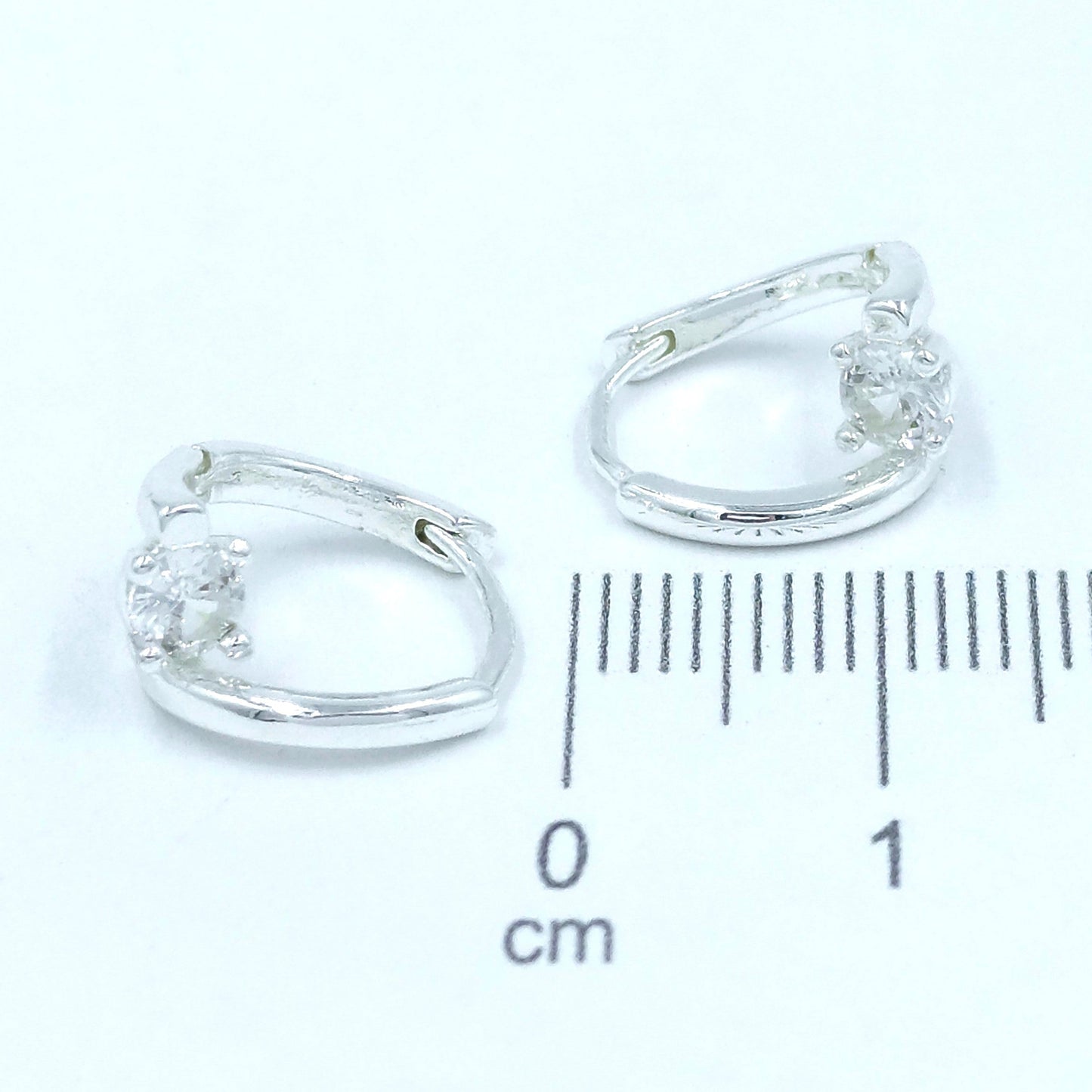 Candonga pequeña baño de plata
