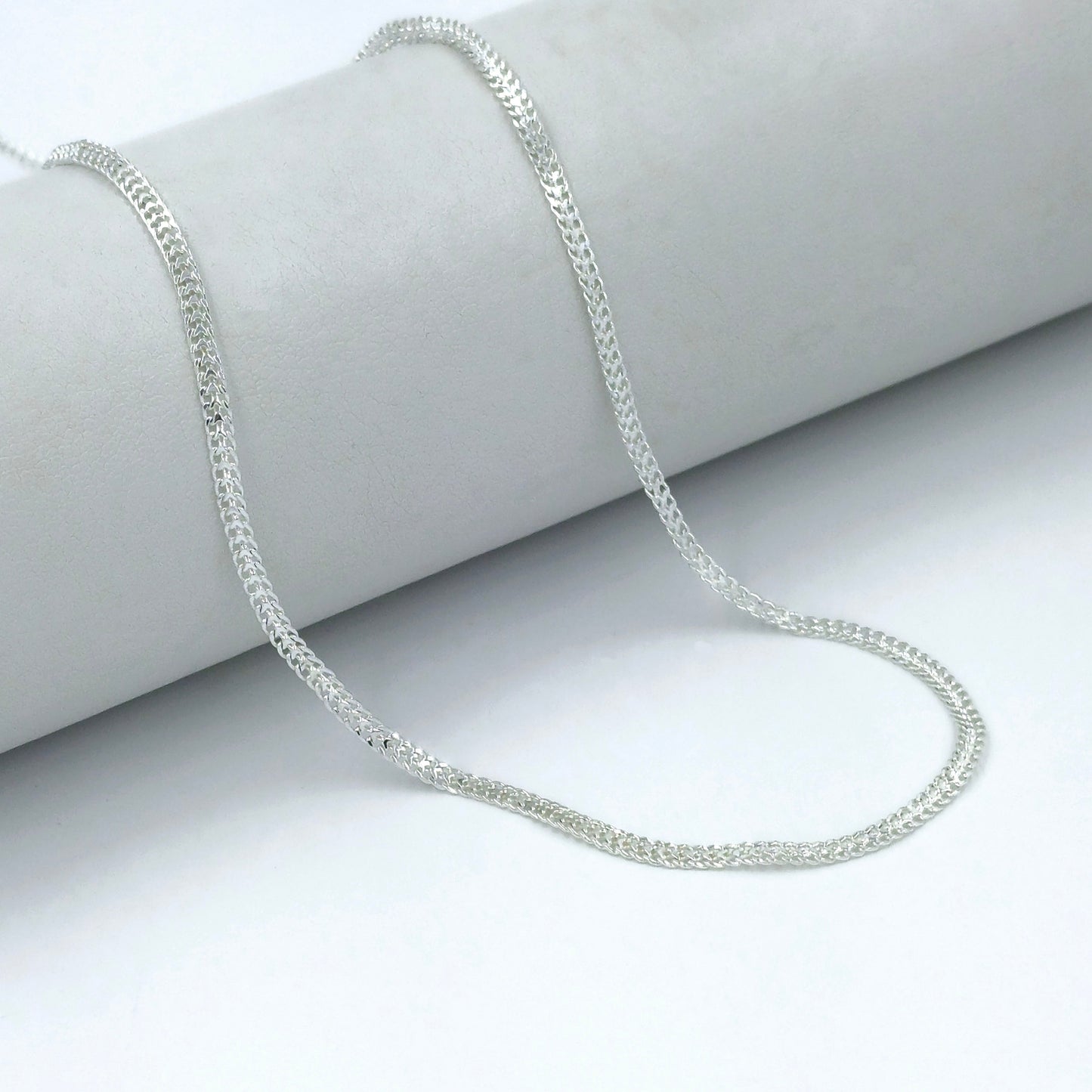 Dúo chinesca baño de plata