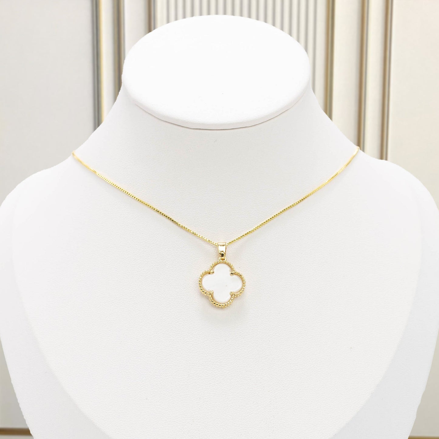 Dúo Van Cleef blanco