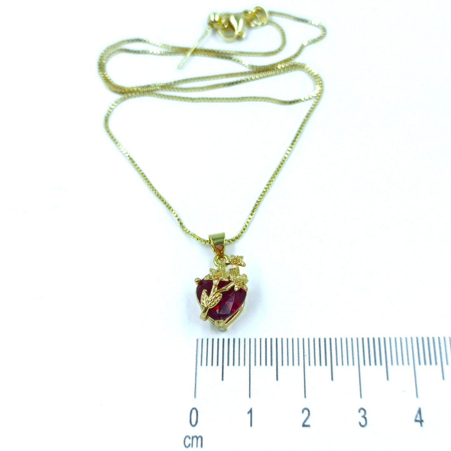 Dúo corazón flores