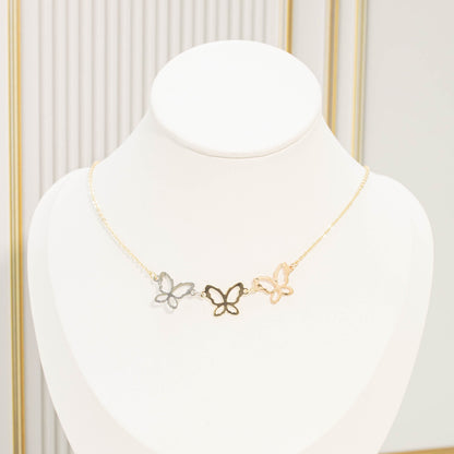 Dúo mariposa 3 oros