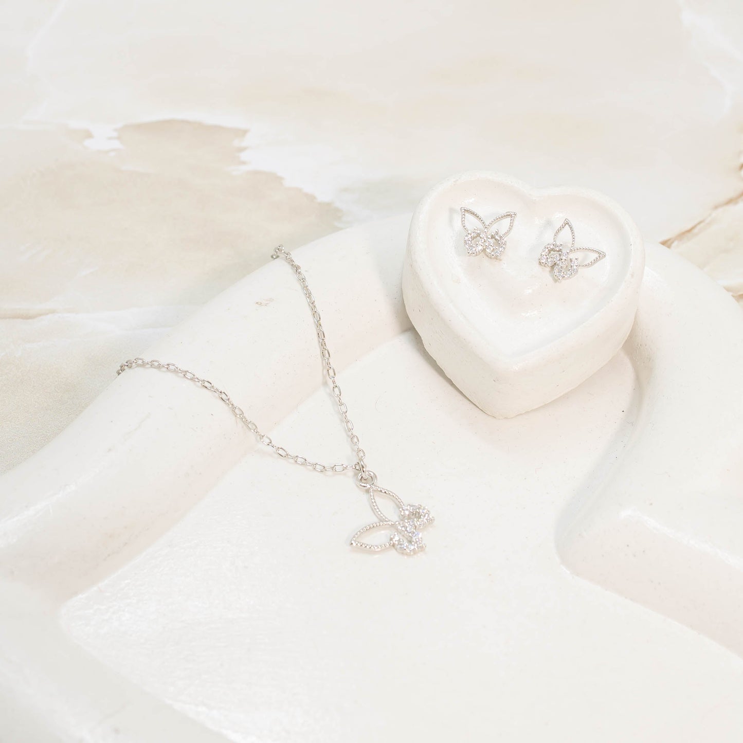 Dúo cilueta mariposa P