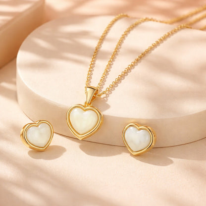 Dúo corazón gema