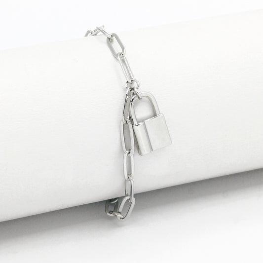 Pulsera eslabones candado P 