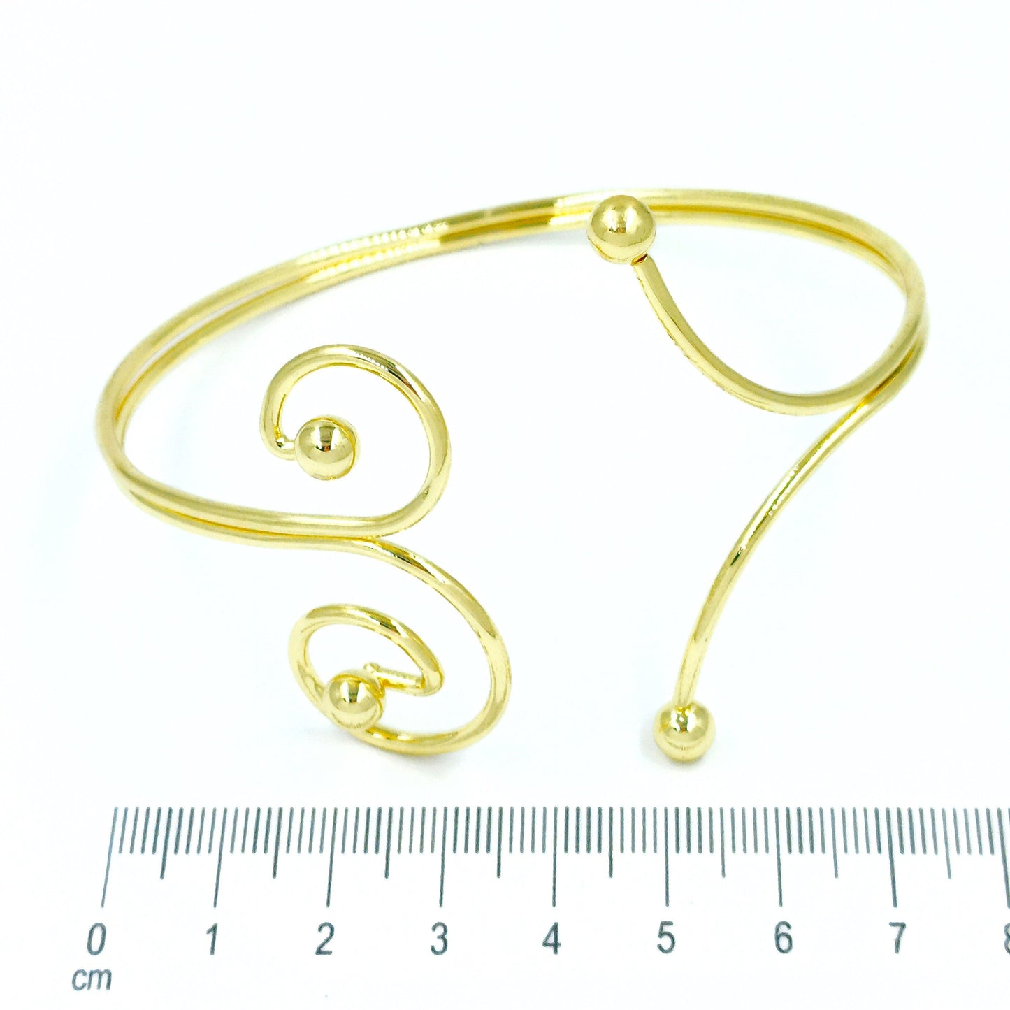 Brazalete brazalete espiral balín