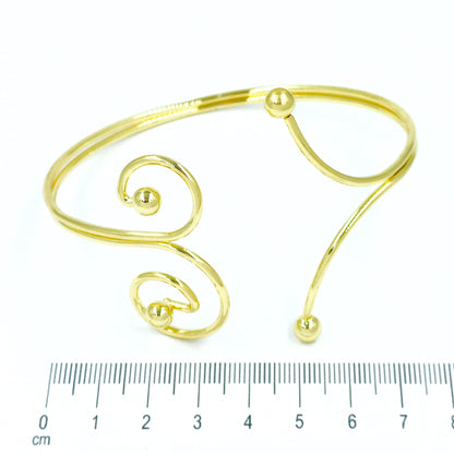 Brazalete brazalete espiral balín