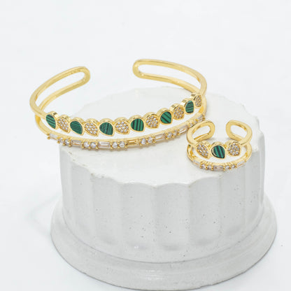 Set Pulsera baguette