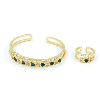 Set Pulsera baguette