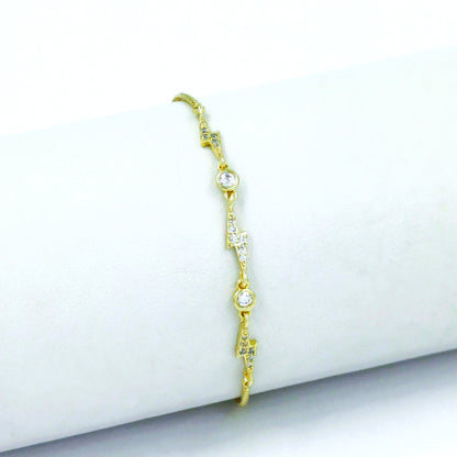 Pulsera graduable rayo