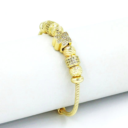 Pulsera huella-barril microzircón